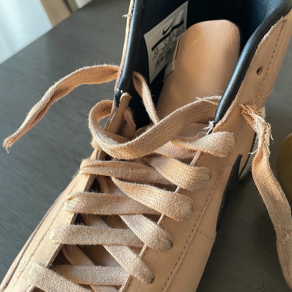 Nike Tan/Cream Golf Club Collection High Top Sneakers Sz 6.5 - Picture 5 of 6